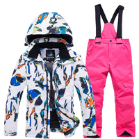 Minerva | Ski Anzug Damen | Skibekleidung in Bunt-Rosa