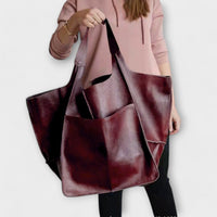 Brava - Oversize Weekender-Tasche in Rot