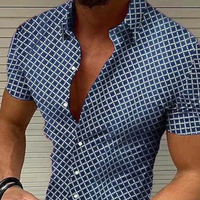 Benedict | Herren Slim-Fit Hemd | Schwarz in Blau