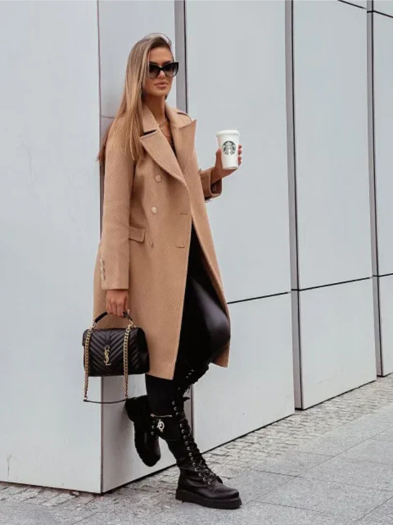 Slim Fit Trenchcoat für Frauen - Addie