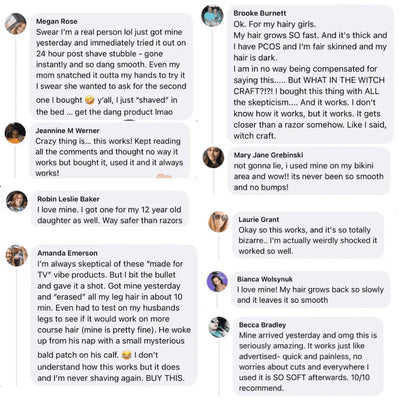 SeidenRasur™ Sanfte Haarentfernung