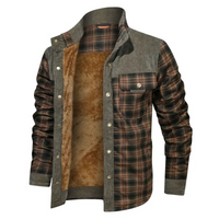 Lector | Softshell Jacke Herren | Kurze Mantel in Armeegrün