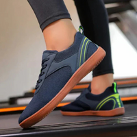 Jerry | Herren Sommer Barfußschuhe | Weiße in Blau