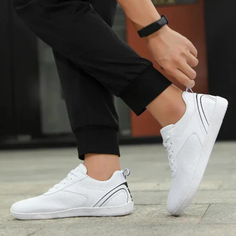 Jerry | Herren Sommer Barfußschuhe | Weiße