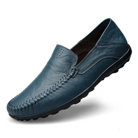 Wilmer | Herren Sommer Loafer | Schwarz in Azurblau