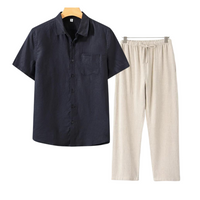 Raven | Herren Sommer Outfit | Elegant in Schwarz/Beige
