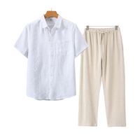 Raven | Herren Sommer Outfit | Elegant in Weiß/Beige
