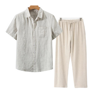 Raven | Herren Sommer Outfit | Elegant in Grau/Beige