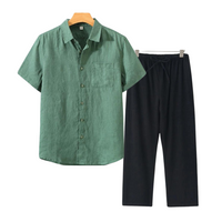 Raven | Herren Sommer Outfit | Elegant in Grün/Schwarz