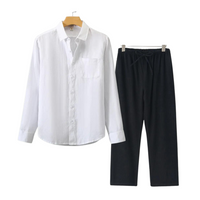 Hajie | Herren Sommer Outfit | Party in Weiß/Schwarz
