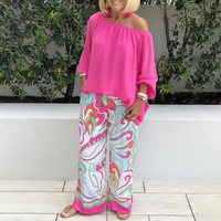 Daphne | Damen Sommer Outfit | Zweiteiler Set in Rosa