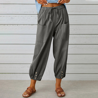 Jill | Sommerhosen Damen | Elegante in Grau