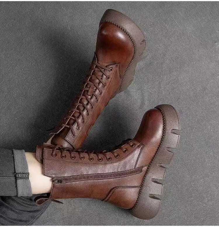 Laksha - Orthopädische Stiefel aus Leder