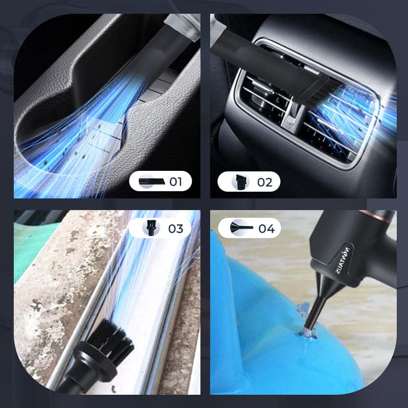 SauberesGleiten™ Leichtes Gewicht Leistungsstarke Absaugung