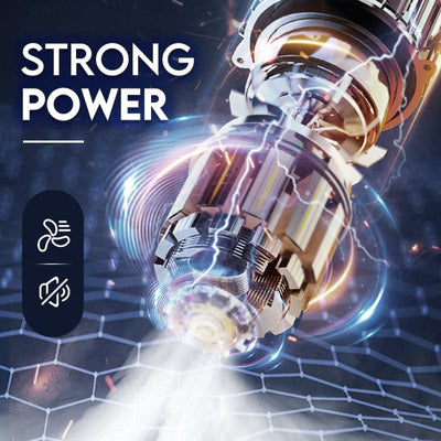 SauberesGleiten™ Leichtes Gewicht Leistungsstarke Absaugung