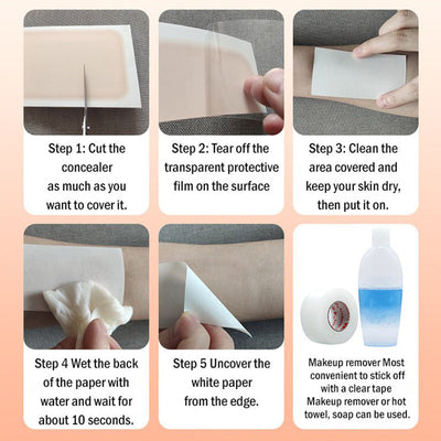 Narbenschutz™ Verstecken mit Zuversicht