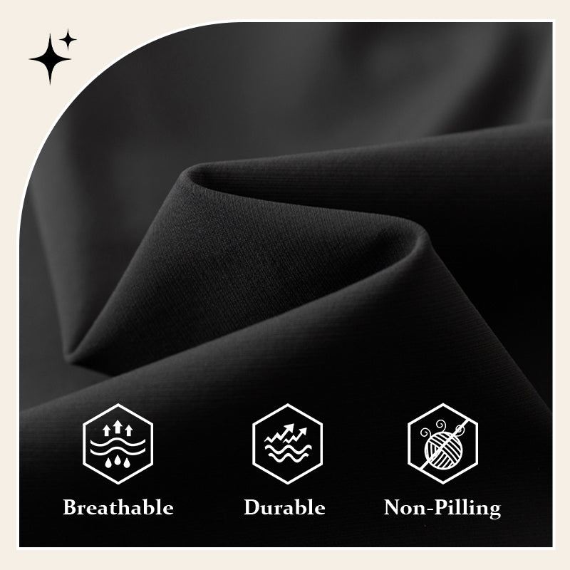 Perla® | Langärmliges Kleid mit Stehkragen und Kordelzug