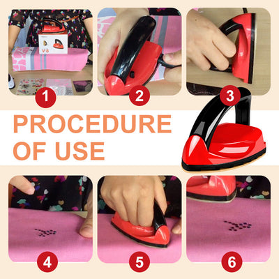 DampfBuddy™ Kompaktes Reisebügeleisen