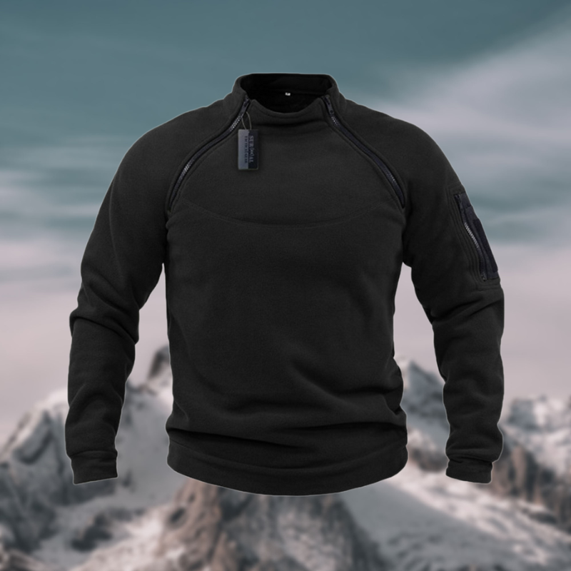 Joaquin | Herren Stehkragen Pullover | Kurz Sweater
