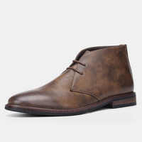 Sammy | Stiefeletten Herren | Schwarz in Kaffee