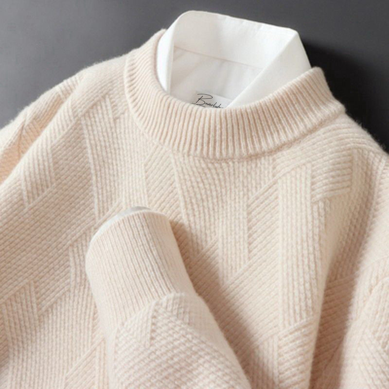 Darwin | Strick Pullover Herren | Grau Sweater