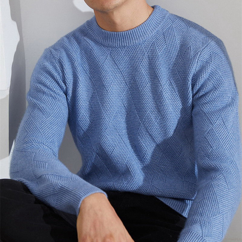 Darwin | Strick Pullover Herren | Grau Sweater