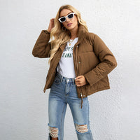 Stylische Damenjacke für Herbst und Winter - Ariane in Braun