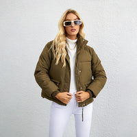 Stylische Damenjacke für Herbst und Winter - Ariane in Grün