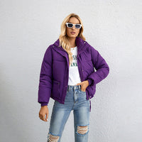Stylische Damenjacke für Herbst und Winter - Ariane in Lila