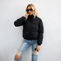 Stylische Damenjacke für Herbst und Winter - Ariane in Schwarz