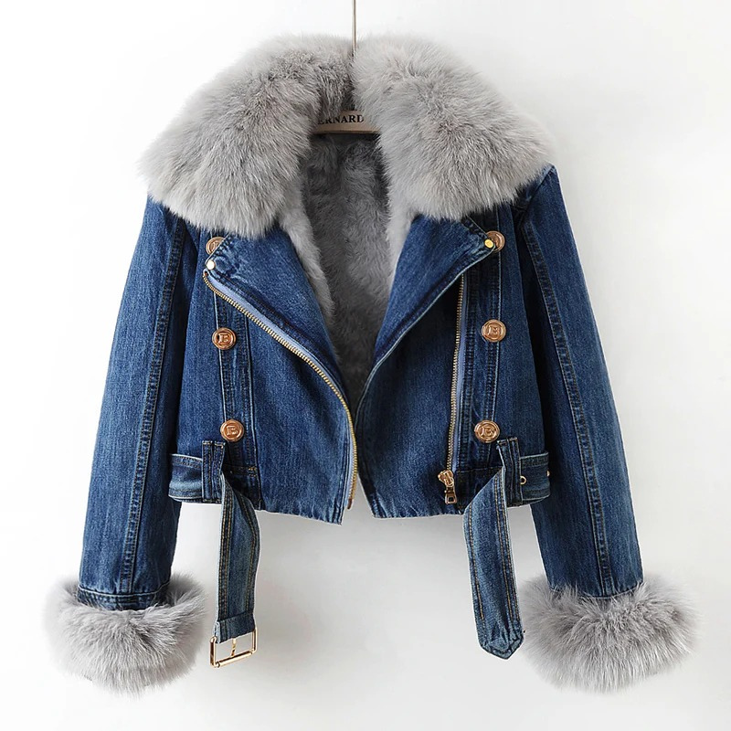 Stylische Jeansjacke für Damen | Winter