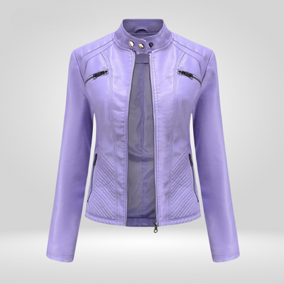 Stylische Lederjacke für Frauen - Piper