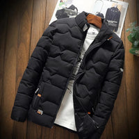 Stylische, warme & bequeme Herrenjacke - Karter in Schwarz