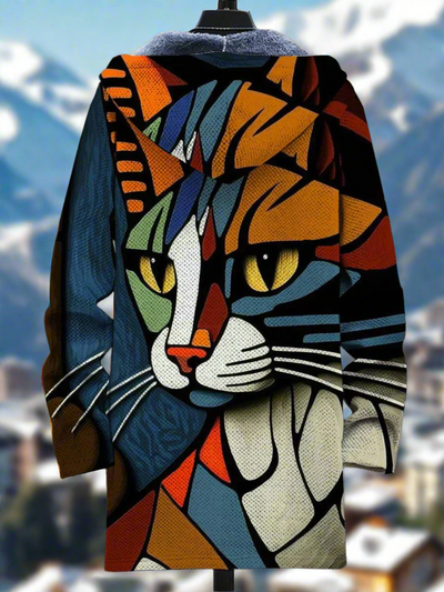 Stylische warme Jacke für Männer und Frauen - Leiara