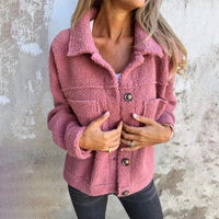 Stylischer Herbstmantel - Luisa in Rosa