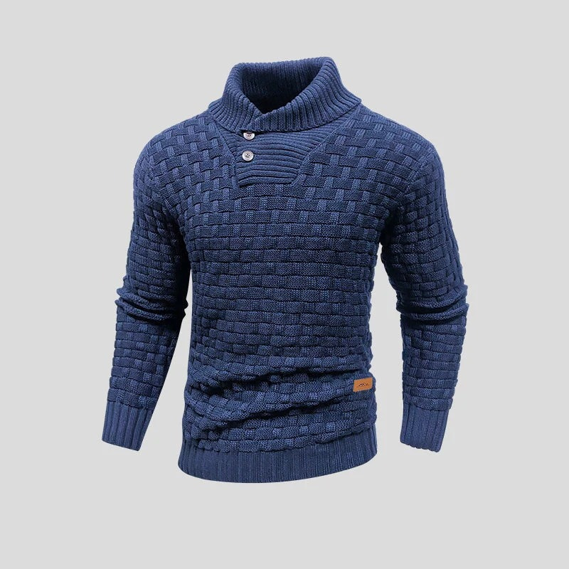 Stylischer warmer Pullover für Herren | Strick