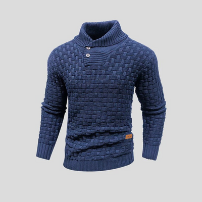 Stylischer warmer Pullover für Herren | Strick