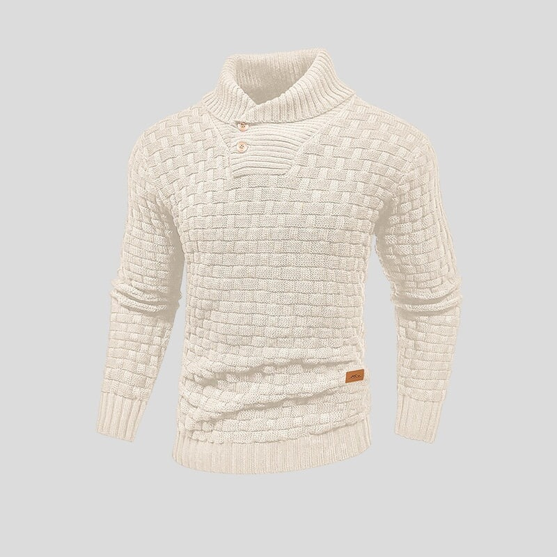 Stylischer warmer Pullover für Herren | Strick