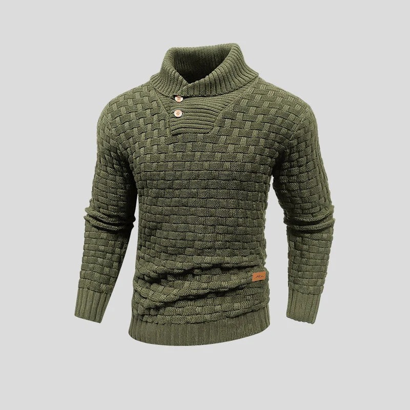 Stylischer warmer Pullover für Herren | Strick