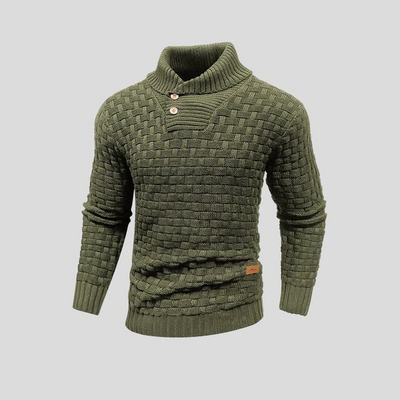 Stylischer warmer Pullover für Herren | Strick