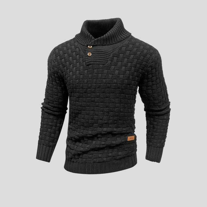 Stylischer warmer Pullover für Herren | Strick