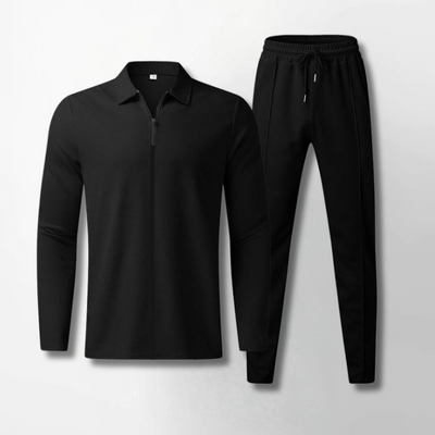 Billie | Trainingsanzug Herren Set | Schwarz