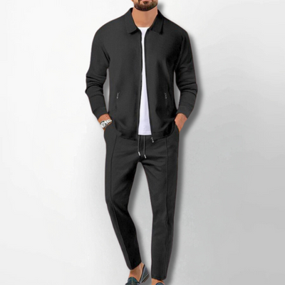Billie | Trainingsanzug Herren Set | Schwarz