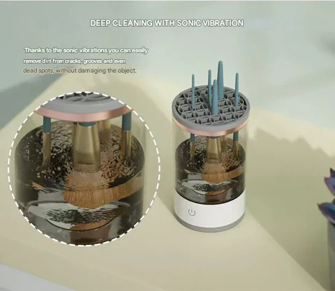 Automatischer Make-up-Pinselreiniger – Brusha