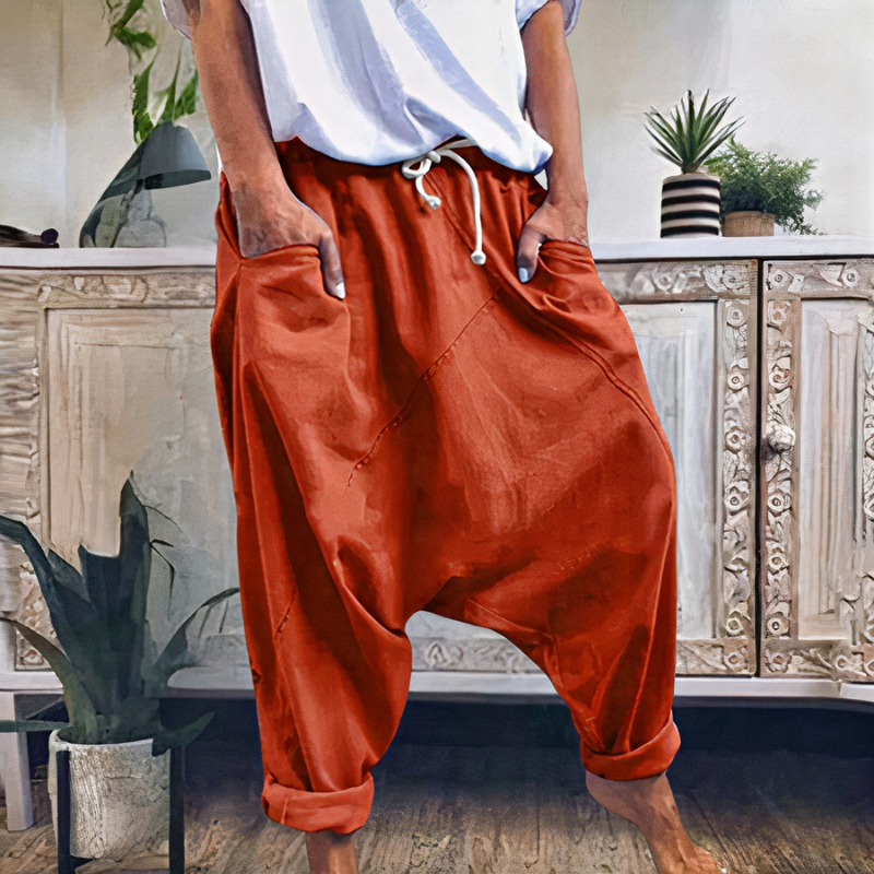 Trendige Haremshosen für Damen | Baggy