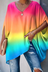 Imelda | Tunika Damen | Sommer in Regenbogen