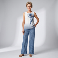 Alexa | Elegantes Blumen-Set in Blau