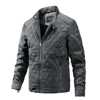 Klaus | Klassische jacke für Winter in Grau
