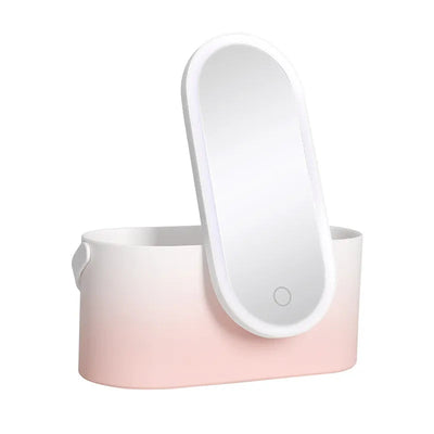 Make-up Koffer mit LED Spiegel - Lumivault