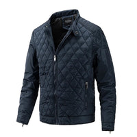Klaus | Klassische jacke für Winter in Blau